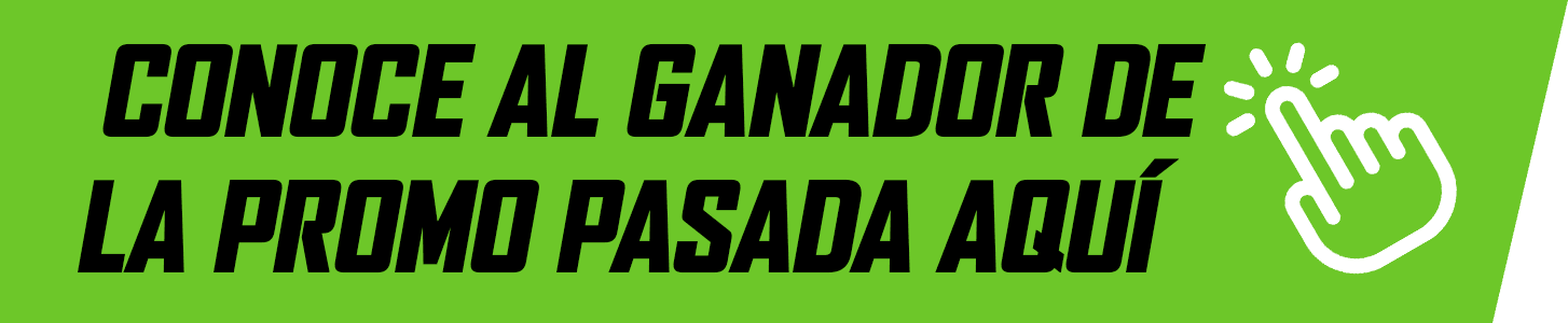 Conoce al ganador de la promo pasada aquí